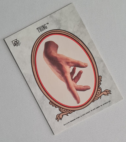 Addams Family - 1991 Topps Paramount Pictures #9 Featuring: Thing
