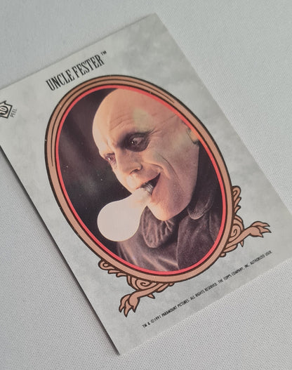 Addams Family - 1991 Topps Paramount Pictures #10 Featuring: Uncle Fester