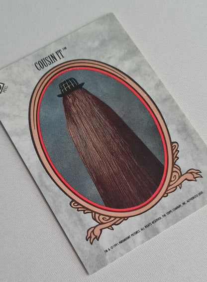 Addams Family - 1991 Topps Paramount Pictures #11 Featuring: Cousin IT