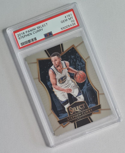 Stephen Curry - 2016 Panini Select #161 PSA 10 GEM MINT