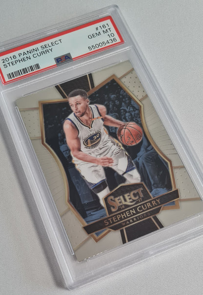 Stephen Curry - 2016 Panini Select #161 PSA 10 GEM MINT