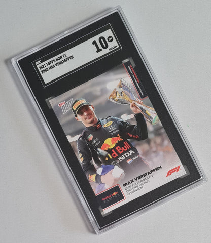 Max Verstappen - 2021 Topps Now F1 Racing #080 SGC 10 GEM MINT