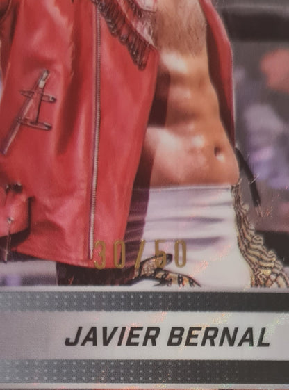 Javier Bernal - 2025 Topps Chrome WWE NXT#61 Gold Refractor