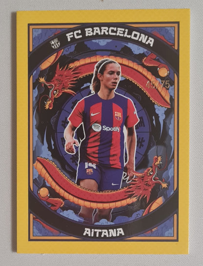 Aitana Bonmati - 2024 Topps FC Barcelona #CZ-09 - 14/75 Dragon