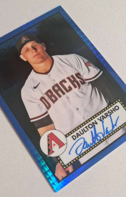 Daulton Varsho - 2021 Topps Chrome MLB Arizona Diamondbacks (RC) #PA-DV  /Autograph