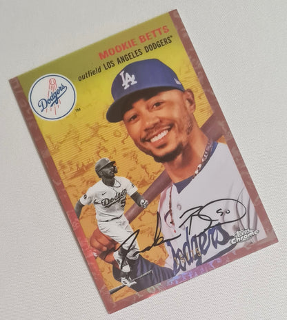 Mookie Betts - 2023 Topps MLB Los Angeles Dodgers #218 /75 /Auto