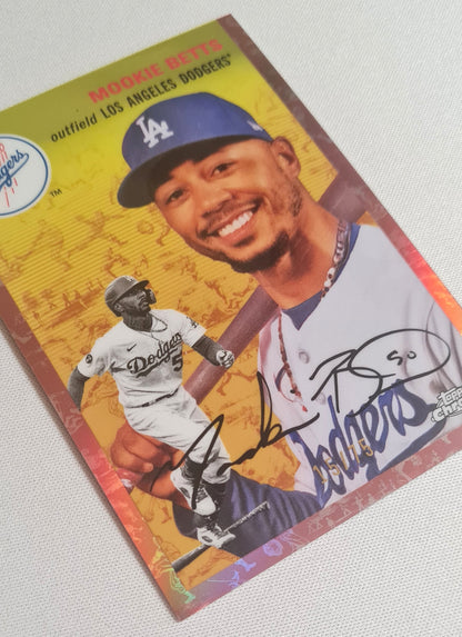 Mookie Betts - 2023 Topps MLB Los Angeles Dodgers #218 /75 /Auto