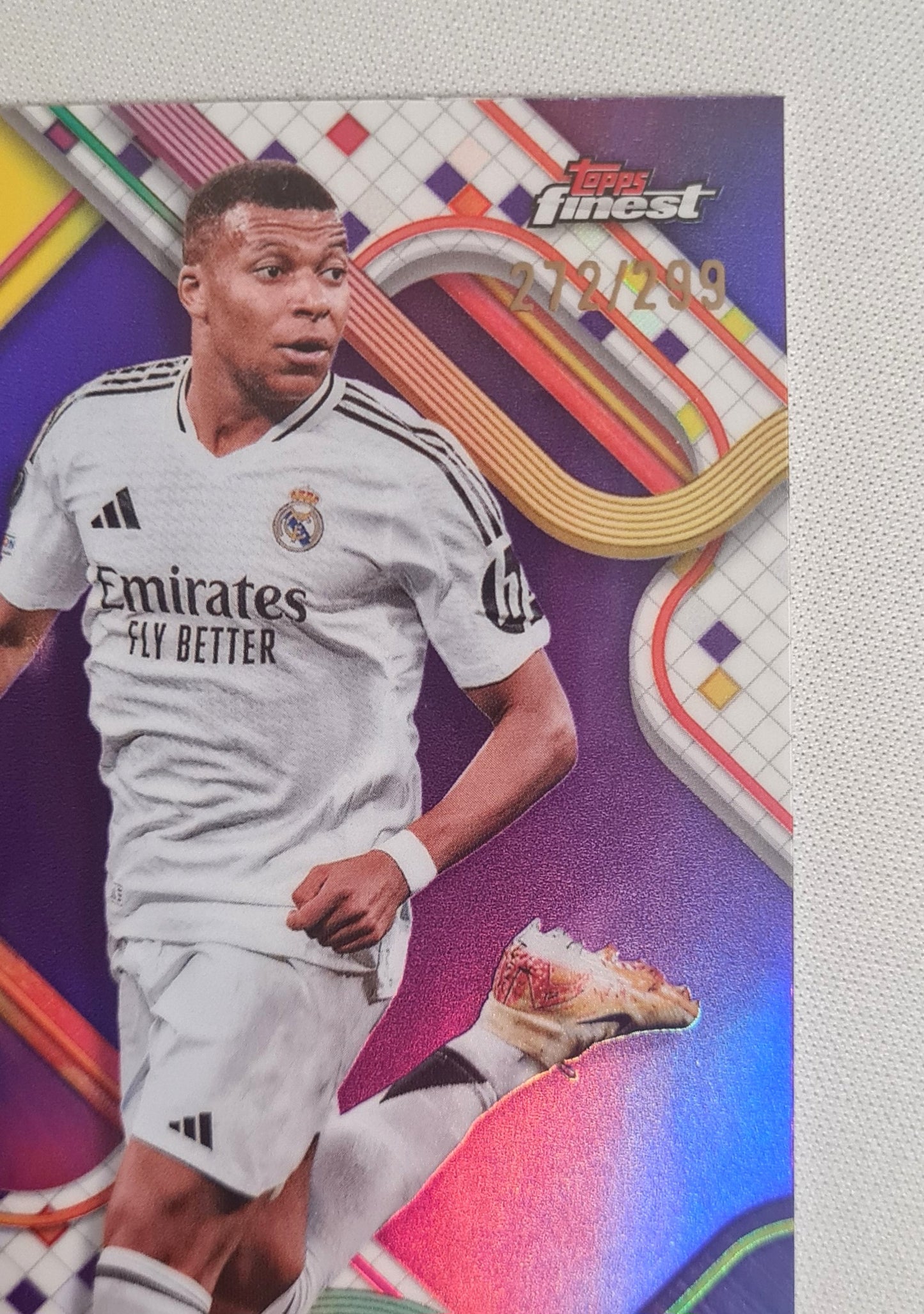 Kylian Mbappe - 2025 Topps Finest Real Madrid C.F. (CL) #9 /299