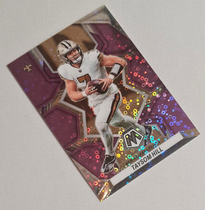 Taysom Hill - 2022 Panini Mosaic Football NFL New Orleans Saints #139 /50 Pink Disco