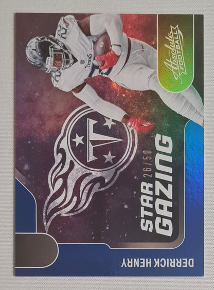 Derrick Henry - 2022 Panini Absolute Football NFL Titans #SG-12 /50