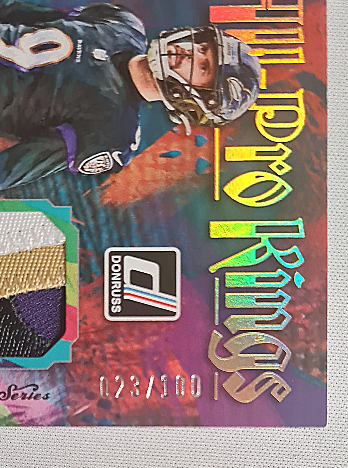 Justin Tucker - 2023 Panini Donruss Football NFL Baltimore Ravens All Pro Kings #APK-16 /100 /Patch