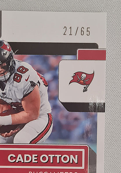 Cade Otton - 2022 Panini Donruss Optic Football NFL Buccaneers Rated Rookie #293 Electricity Prizm /65