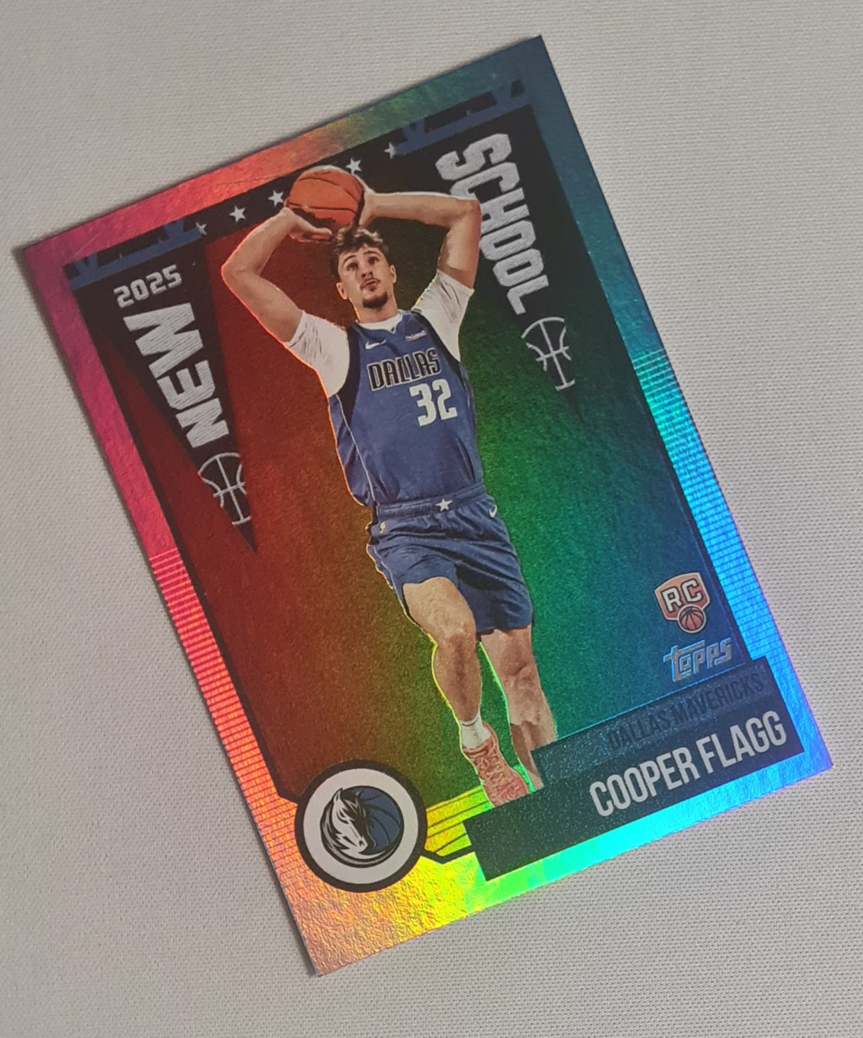 Cooper Flagg - 2025 Topps Flagship NBA Basketball Dallas Mavericks New School (RC) #NS-1