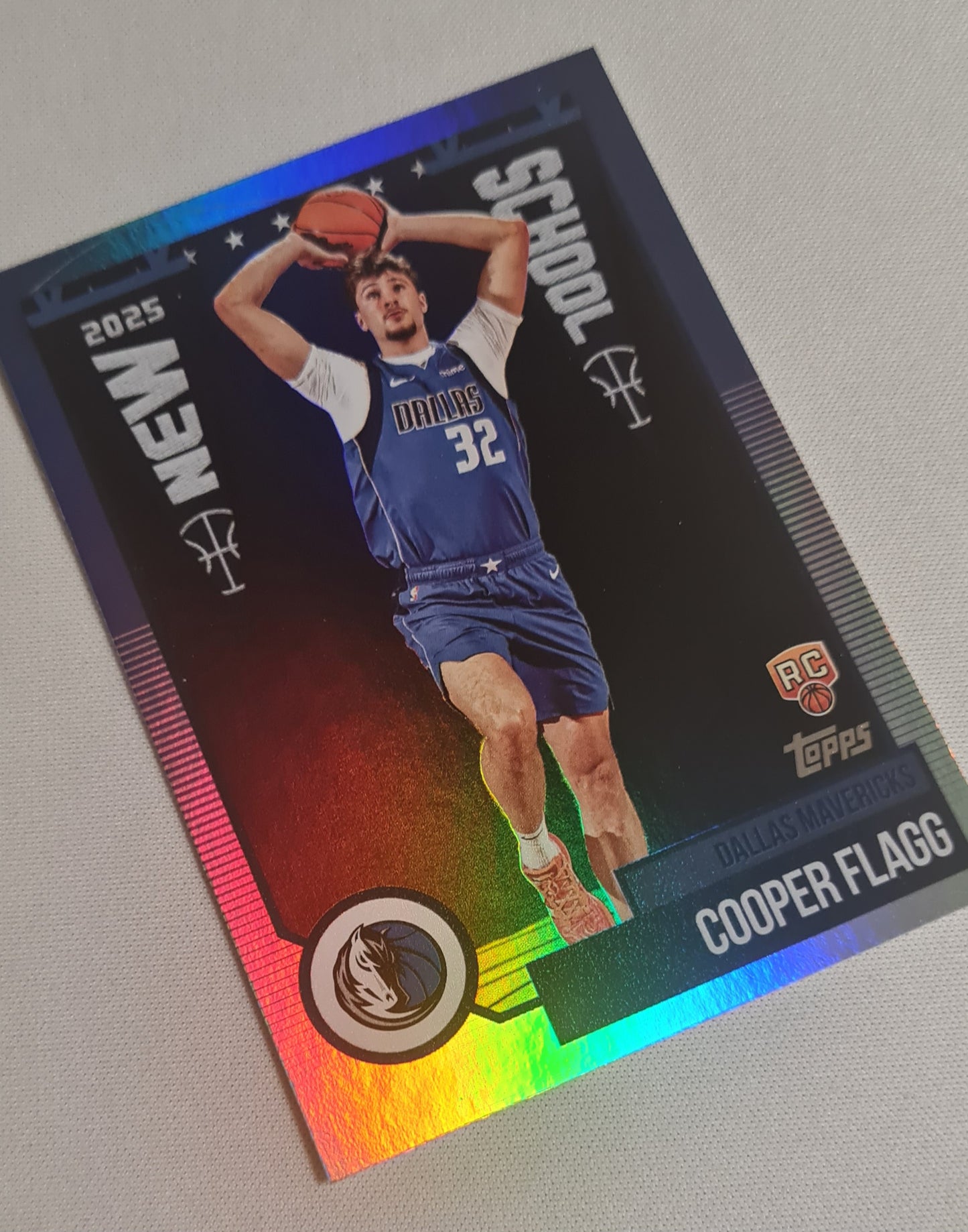 Cooper Flagg - 2025 Topps Flagship NBA Basketball Dallas Mavericks New School (RC) #NS-1