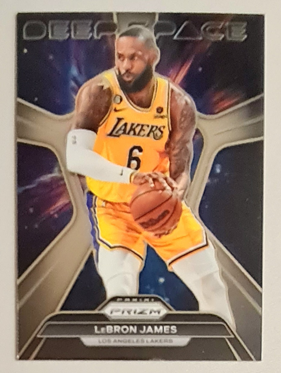 LeBron James - 2023-24 Panini Prizm Deep Space #7