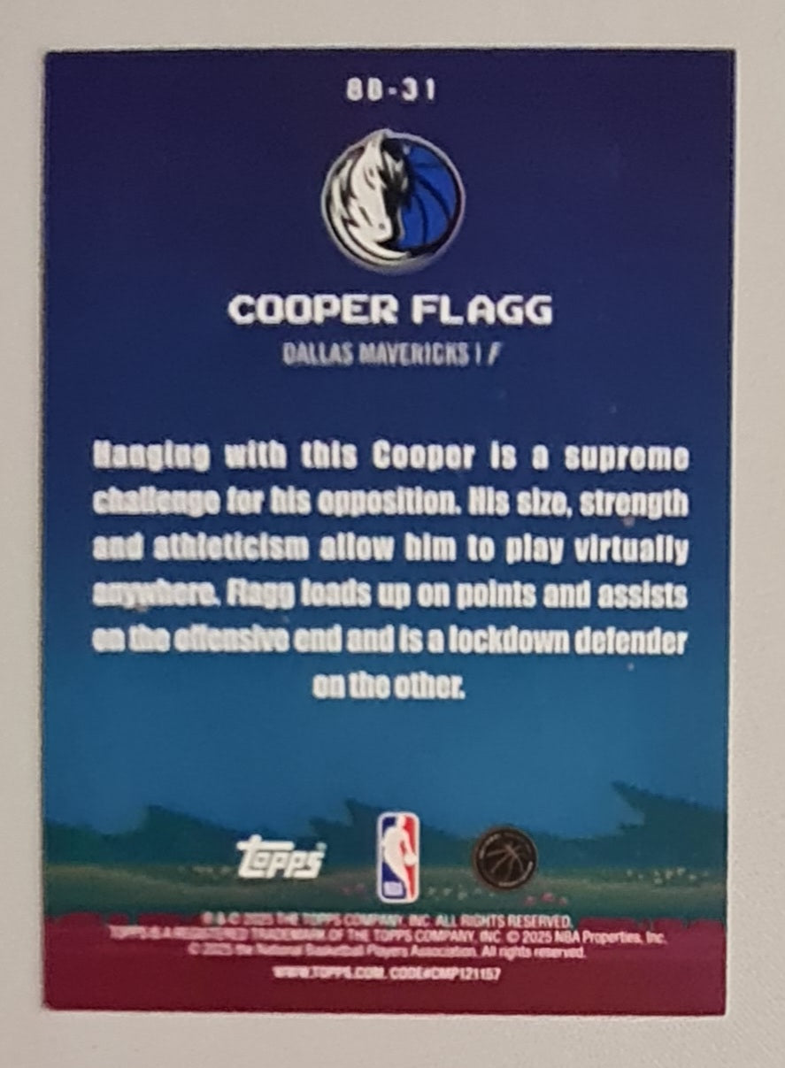 Cooper Flagg - 2025 Topps 8-Bit Ballers (RC) #8B-31