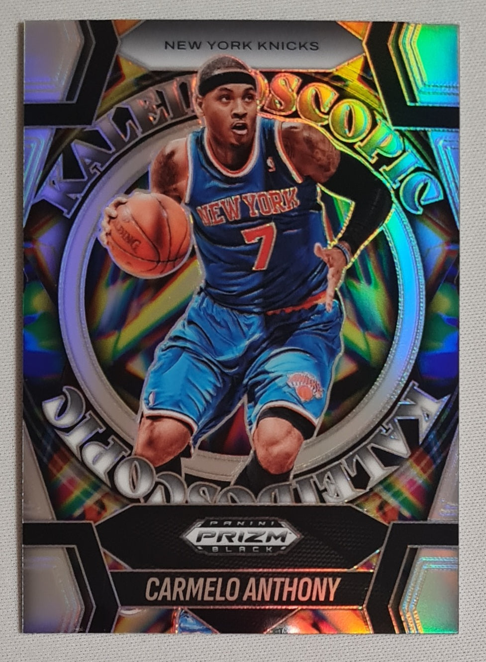 Carmelo Anthony - 2024-25 Panini Prizm Black Kaleidoscopic Silver #24
