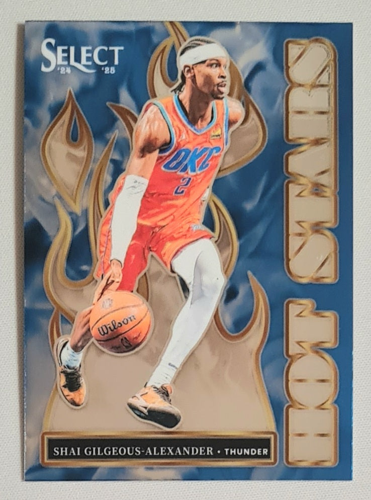 Shai Gilgeous-Alexander - 2024-25 Panini Select Hot Star #7