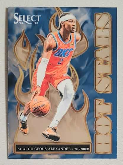 Shai Gilgeous-Alexander - 2024-25 Panini Select Hot Star #7