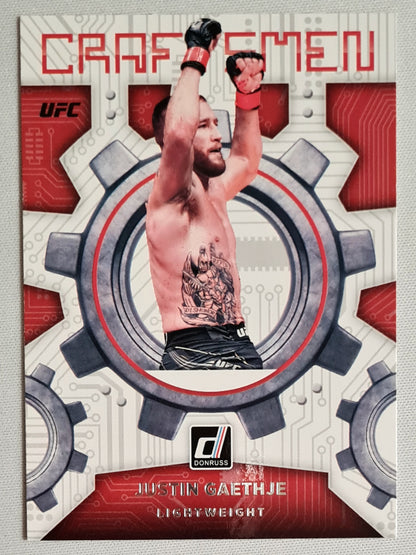 Justin Gaethje - 2022 Panini Donruss Craftsmen #10