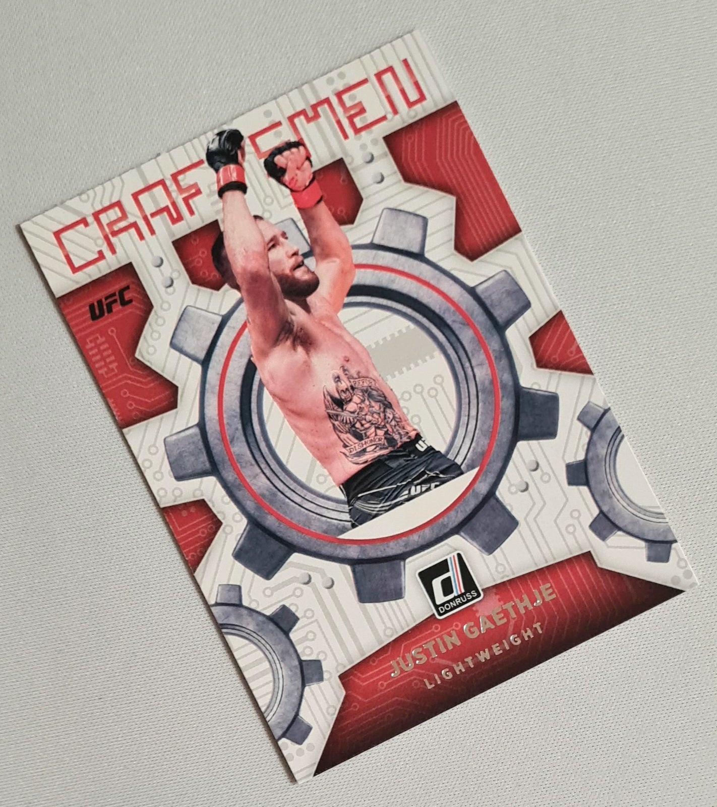 Justin Gaethje - 2022 Panini Donruss Craftsmen #10