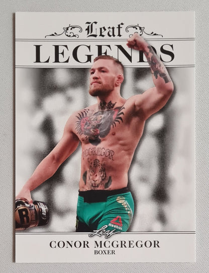 Conor McGregor - 2017 Leaf Legends UFC Fighter/ Boxer #01