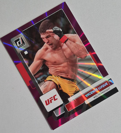Vicente Luque - 2023 Panini Donruss UFC Fighter #81 Purple Laser
