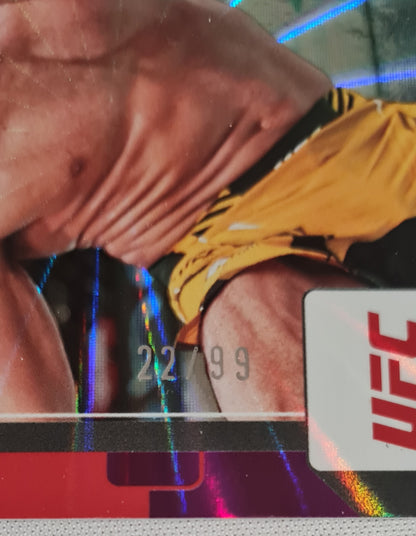 Vicente Luque - 2023 Panini Donruss UFC Fighter #81 Purple Laser