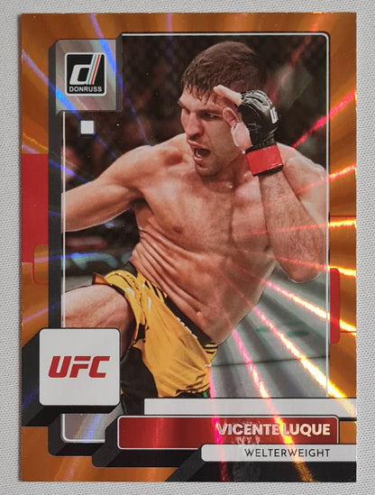 Vicente Luque - 2023 Panini Donruss UFC Fighter Orange Laser