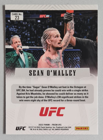 Sean O'Malley - 2022 Panini Prizm Silver #23