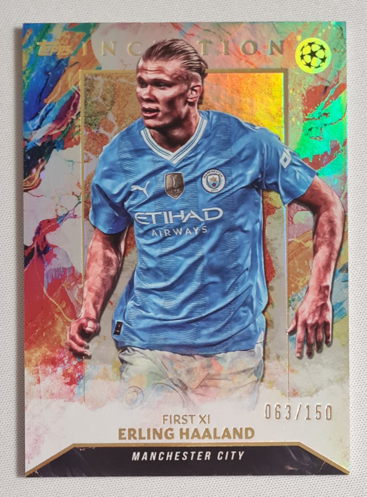 Erling Haaland - 2024 Topps Inception /150 #11