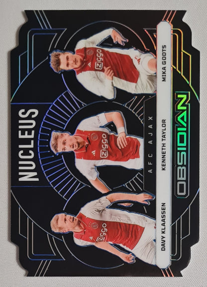 Klaassen Taylor Godts - 2024-25 Panini Obsidian Nucleus Ajax Amsterdam /25 #2