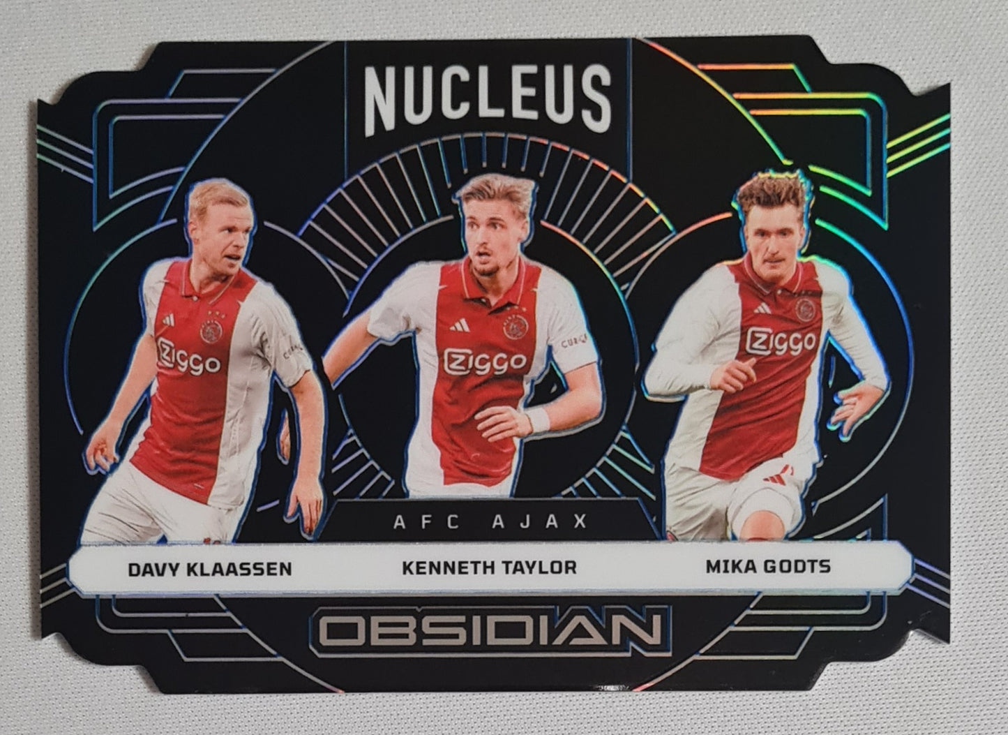 Klaassen Taylor Godts - 2024-25 Panini Obsidian Nucleus Ajax Amsterdam /25 #2
