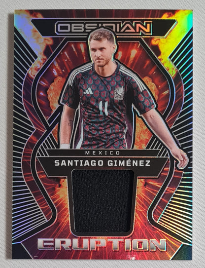 Santiago Gimenz - 2023-24 Panini Obsidian Eruption /199 Patch #ER-SG