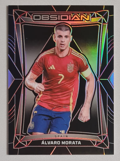 Alvaro Morata - 2024-25 Panini Obsidian /12 #43