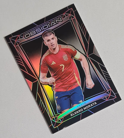 Alvaro Morata - 2024-25 Panini Obsidian /12 #43