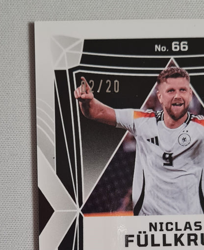Niclas Füllkrug - 2024-25 Panini Obsidian /20 #66