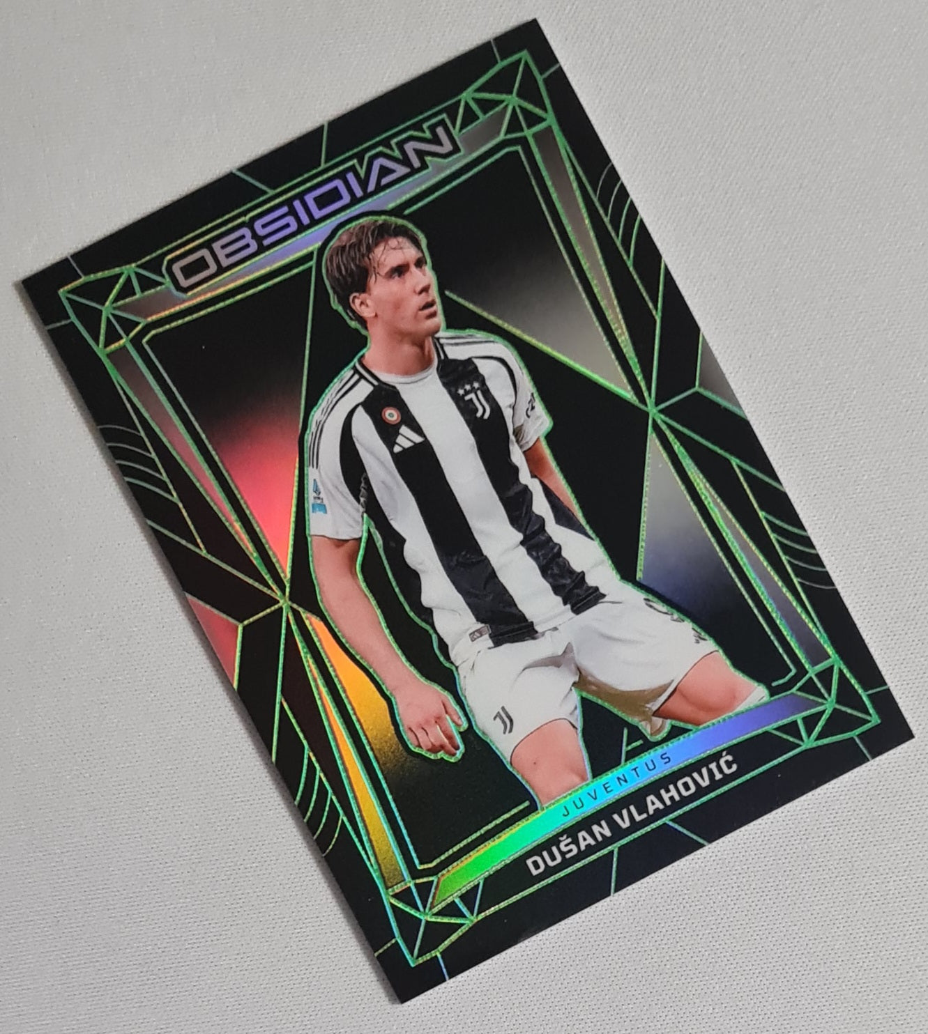 Dusan Vlahovic - 2024-25 Panini Obsidian /5 #39