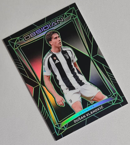 Dusan Vlahovic - 2024-25 Panini Obsidian /5 #39