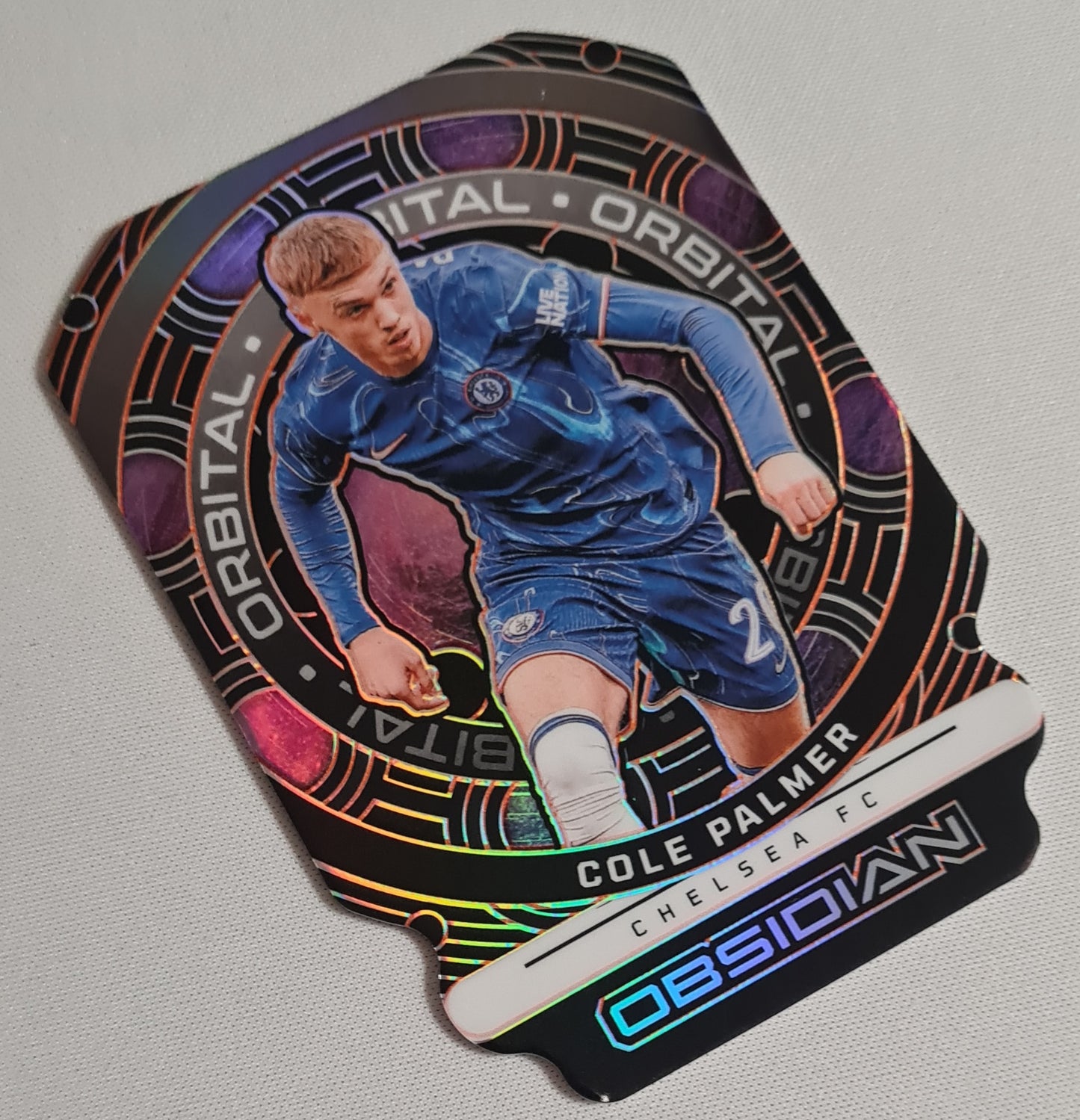 Cole Palmer - 2024-25 Panini Obsidian Orbital /75 #1