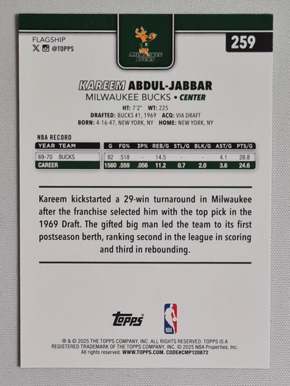 Kareem Abdul-Jabbar - 2025 Topps /68 #259
