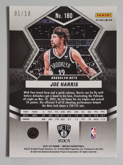 Joe Harris - 2021-22 Panini Mosaic Gold Disco /10 #180