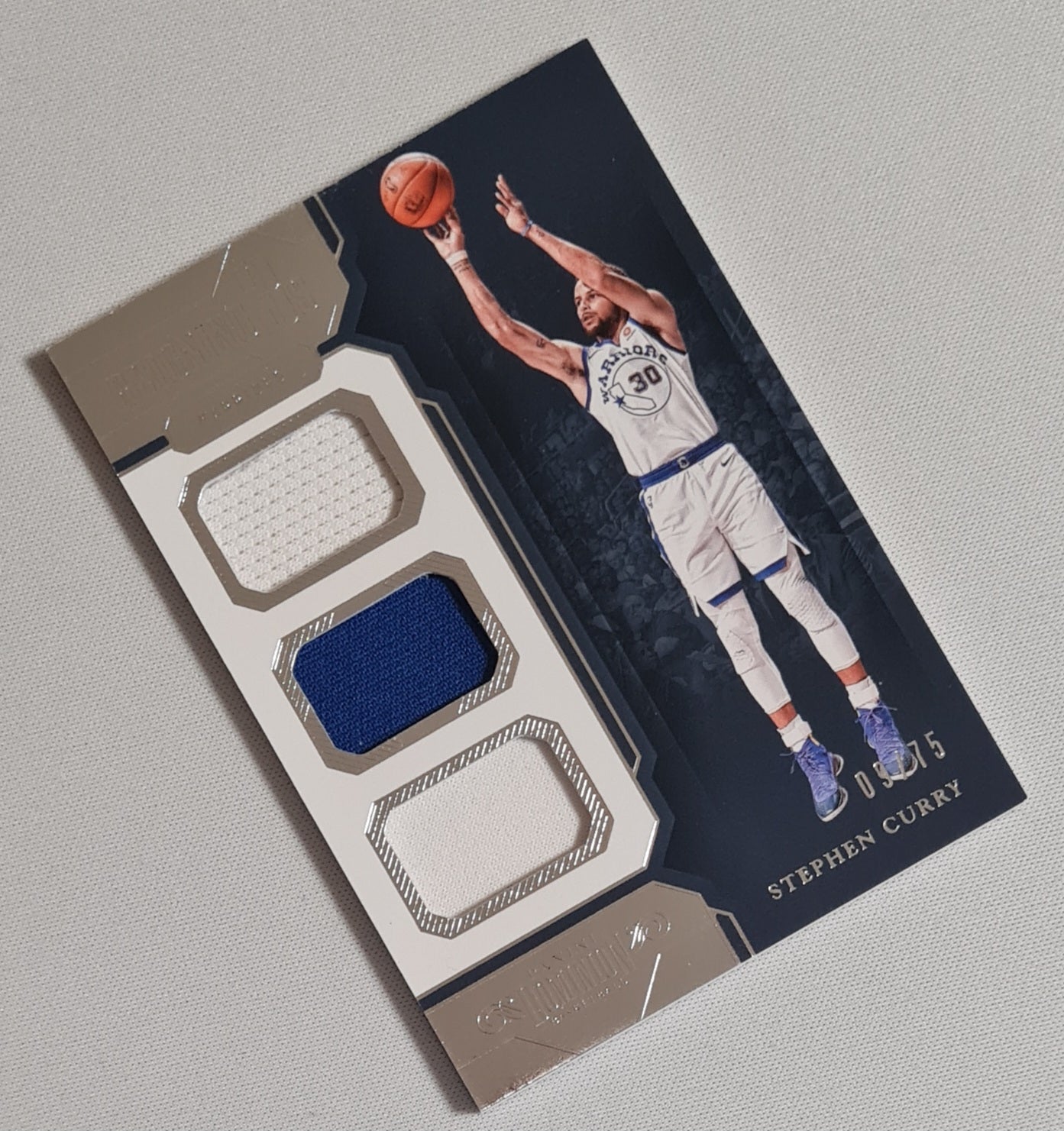 Stephen Curry - 2018-19 Panini Dominion /75 Patch #RT-SCY