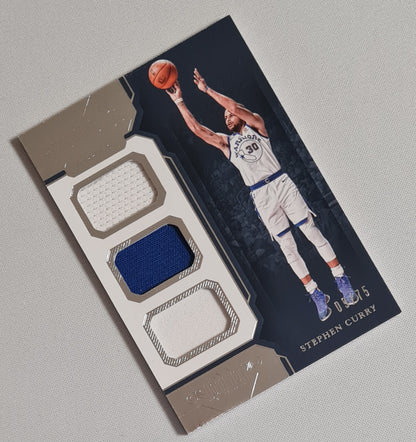 Stephen Curry - 2018-19 Panini Dominion /75 Patch #RT-SCY