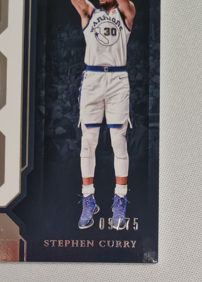 Stephen Curry - 2018-19 Panini Dominion /75 Patch #RT-SCY
