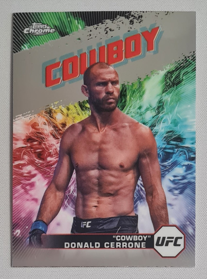 Donald Cerrone - 2024 Topps Chrome "Cowboy" UFC Fighter Welterweight #AKA-14