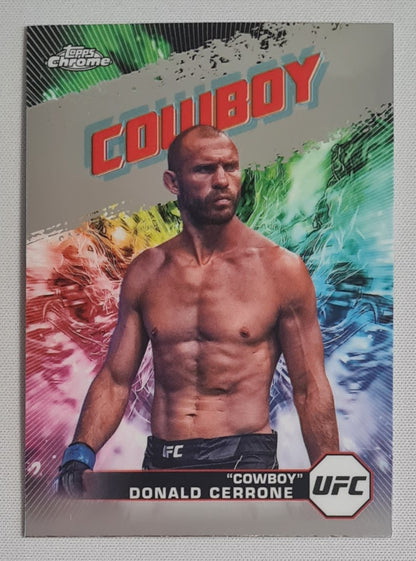 Donald Cerrone - 2024 Topps Chrome "Cowboy" UFC Fighter Welterweight #AKA-14