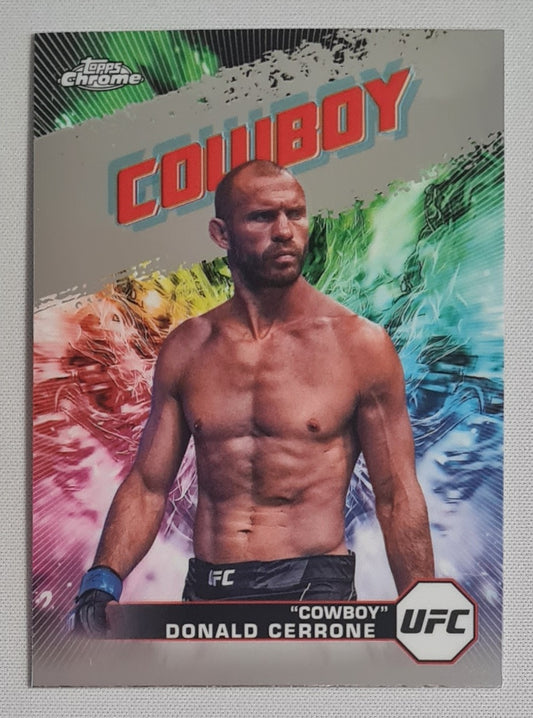 Donald Cerrone - 2024 Topps Chrome "Cowboy" UFC Fighter Welterweight #AKA-14