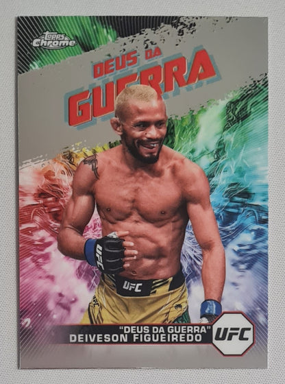Deiveson Figueiredo - 2024 Topps Chrome "Deus da Guerra" UFC Fighter Flyweight #AKA-1
