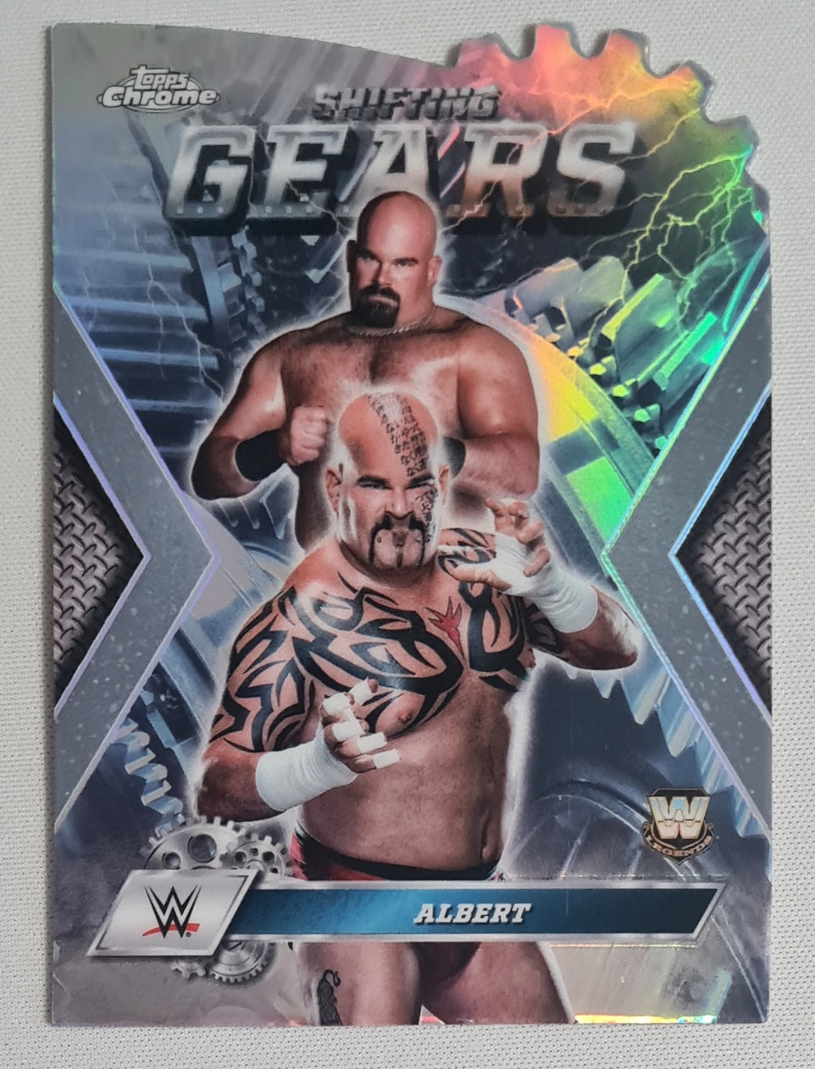 Albert - 2025 Topps Chrome WWE Wrestling "Shifting Gears" #SG-AL